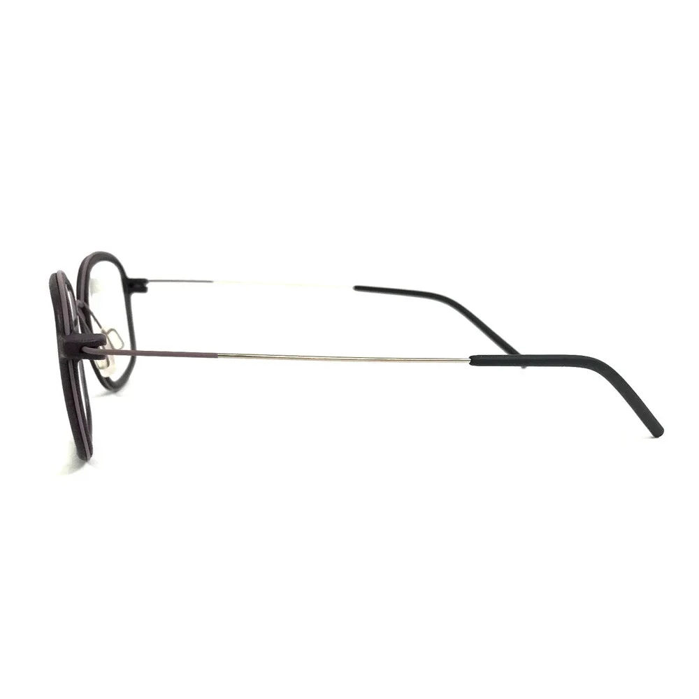 Monoqool Eyeglasses Frame SY SAMMY 5365s Plum Truffel Violet Tone Rose 46-21-140